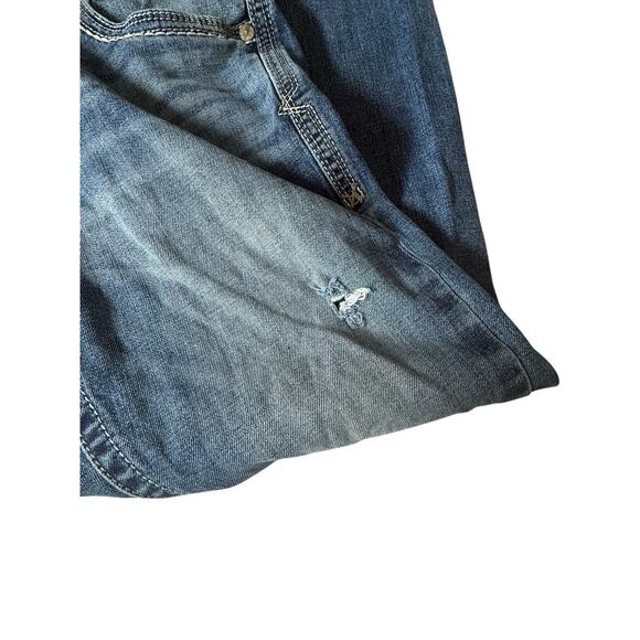 Ariat M5 Ramsey Slim Straight Boot Jeans Men’s 32x34 Medium Wash Distressed - Picture 6 of 12